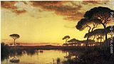Sunset Glow, Roman Campagna by William Stanley Haseltine
